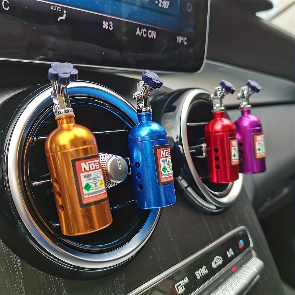 Nos Air Freshener Bottle, Car Vent Clip Aromatherapy Perfume, Auto Fragrance Accessory With Balm/tablet/incense Stick Scent Source, Single Pack
Nos Air Freshener Bottle, Car Vent Clip Aromatherapy Perfume, Auto Fragrance Accessory With Balm/tablet/incense Stick Scent Source, Single Pack