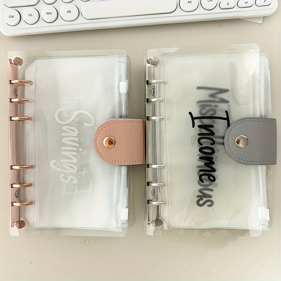 1 Set A6 Binder Budget Book, 12pcs Letter Bags, Cash/ticket/bill Cards Organizer, Zipper Refill Bags, Management Planner
1 Set A6 Binder Budget Book, 12pcs Letter Bags, Cash/ticket/bill Cards Organizer, Zipper Refill Bags, Management Planner