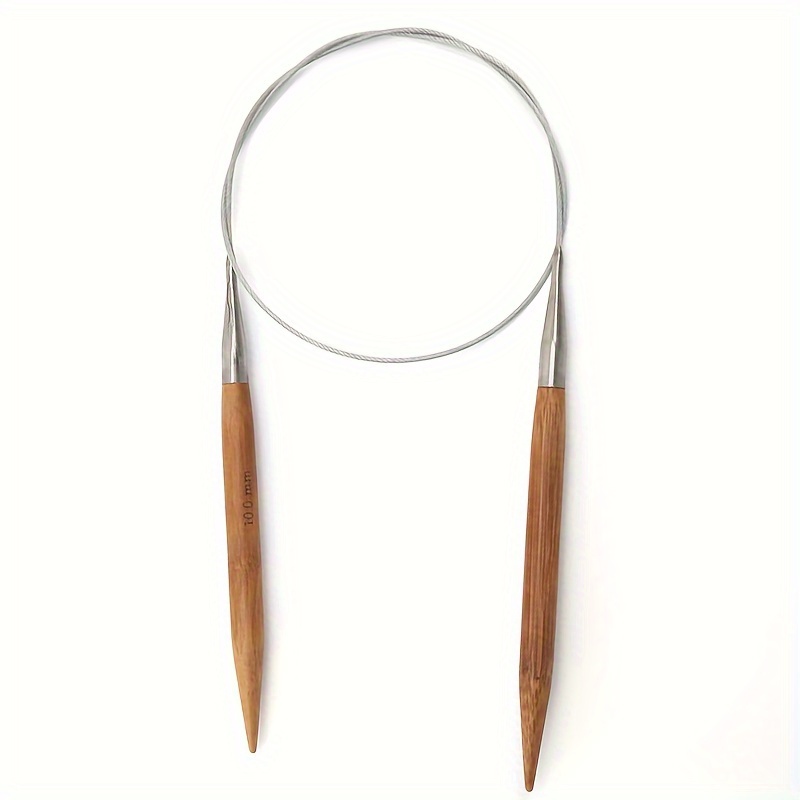 Knitting 80cm Long, Size 3mm, 3.5mm, 4mm, 4.5mm, 5mm, 5.5mm, 6mm, 6.5mm, 7.0mm, 8mm, 9mm, 10mm, Steel Cable, Metal Knitting For Blanket Knitting Large , For Arthritis Hands
Knitting 80cm Long, Size 3mm, 3.5mm, 4mm, 4.5mm, 5mm, 5.5mm, 6mm, 6.5mm, 7.0mm, 8mm, 9mm, 10mm, Steel Cable, Metal Knitting For Blanket Knitting Large , For Arthritis Hands