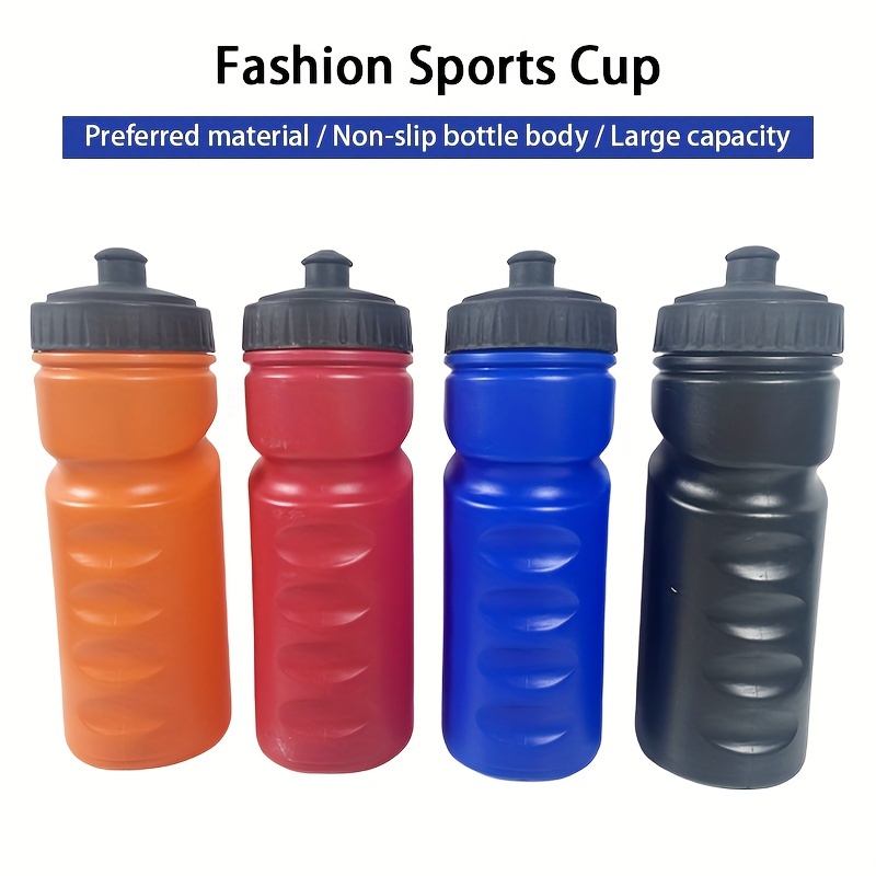 1pc Sports Water Bottle - 500ml/16.91oz, Non-slip, Bpa-free Pe, Large Capacity, Portable For Cycling, Football, Running
1pc Sports Water Bottle - 500ml/16.91oz, Non-slip, Bpa-free Pe, Large Capacity, Portable For Cycling, Football, Running