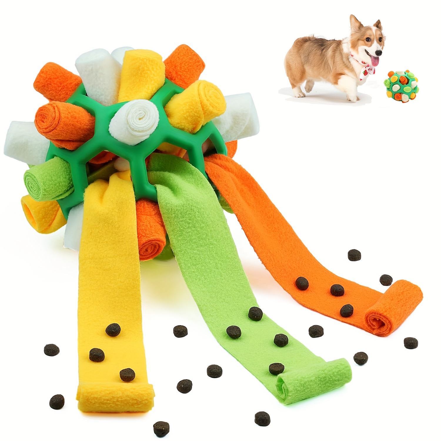 1pc Pet Ball Toy, Interactive Sniffing Toy For Dog, Food Leaking Chew Squeaky Toy For Pets Training Teeth Cleaning
1pc Pet Ball Toy, Interactive Sniffing Toy For Dog, Food Leaking Chew Squeaky Toy For Pets Training Teeth Cleaning