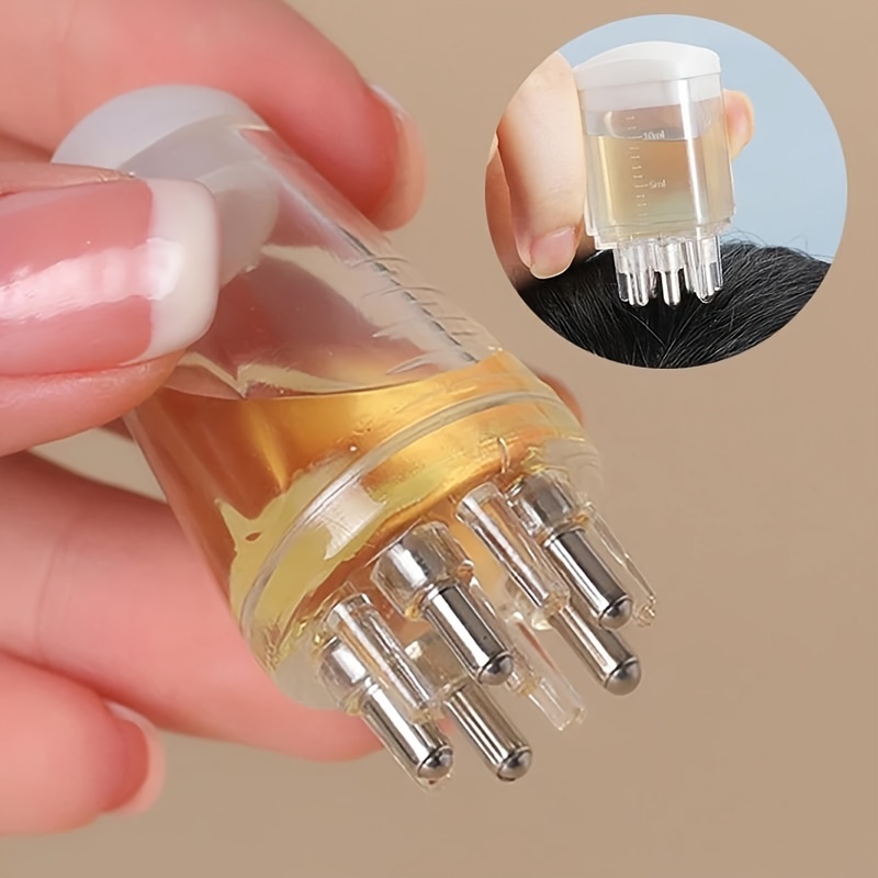 1pcs Hair Oil Applicator, Scalp Applicator Liquid Comb Scalp Massage Comb For Hair Care Oil
1pcs Hair Oil Applicator, Scalp Applicator Liquid Comb Scalp Massage Comb For Hair Care Oil