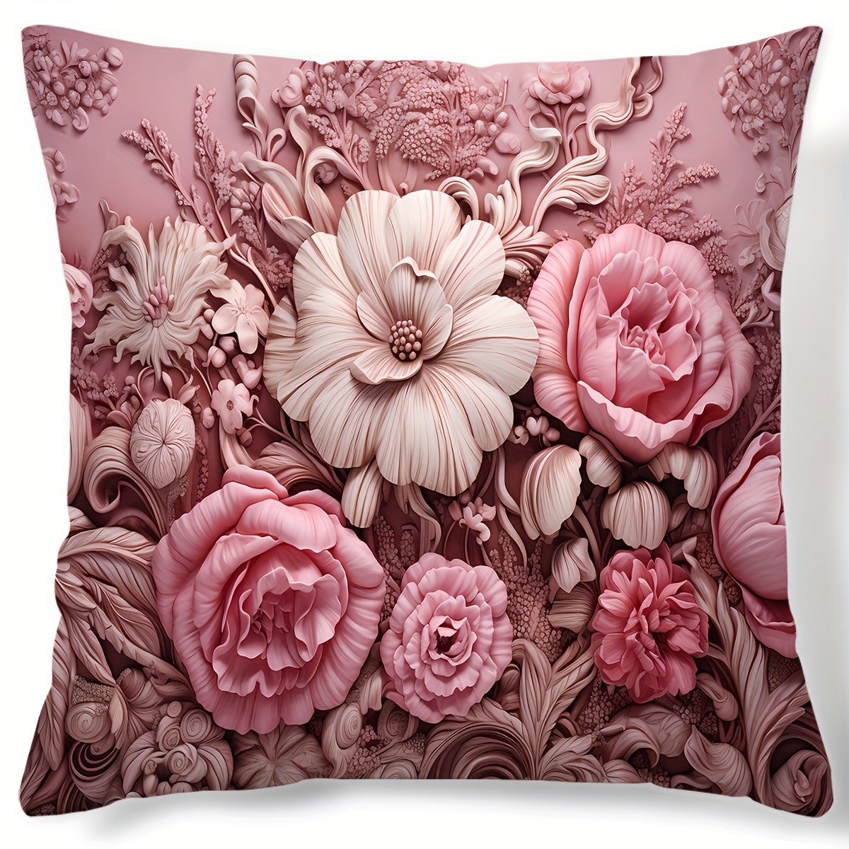 1pc Plant Flower Pattern Digital Print Throw Pillow Case Home Decor, Room Decor, Office Decor, Living Room Decor, Sofa Decor (no Pillow Core)
1pc Plant Flower Pattern Digital Print Throw Pillow Case Home Decor, Room Decor, Office Decor, Living Room Decor, Sofa Decor (no Pillow Core)