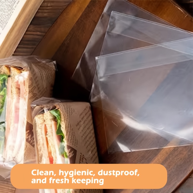 100pcs, Sandwich Wrappers, Plastic Bakery Bags, Disposable Transparent Bread Toast Bags, Sandwich Takeout Bags, Baking Tools, Kitchen Gadgets, Kitchen Accessories
100pcs, Sandwich Wrappers, Plastic Bakery Bags, Disposable Transparent Bread Toast Bags, Sandwich Takeout Bags, Baking Tools, Kitchen Gadgets, Kitchen Accessories