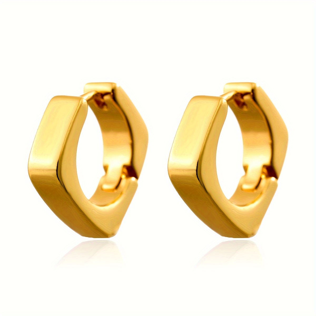 Glossy Geometric Hoop Earrings Copper Plated Jewelry Vintage Luxury Style For Women Christmas Party Earrings
Glossy Geometric Hoop Earrings Copper Plated Jewelry Vintage Luxury Style For Women Christmas Party Earrings