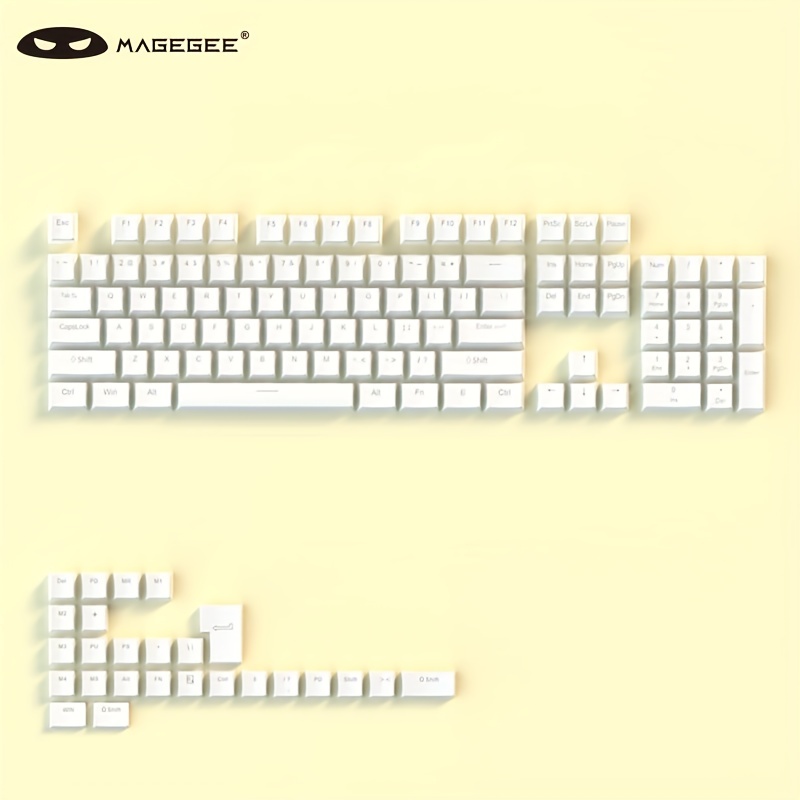 Magegee Pbt Key Cap Milk Pudding 2 Molding Transparent Key Cap 61/87/98//104oem Height Not Keyboard)
Magegee Pbt Key Cap Milk Pudding 2 Molding Transparent Key Cap 61/87/98//104oem Height Not Keyboard)