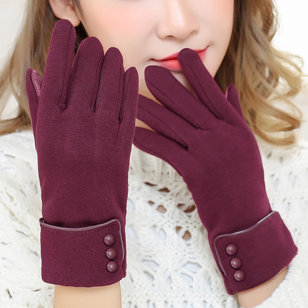 Gants Doublés en Élégants pour Femmes, Gants Chauds pour Sports d'Extérieur à Écran Tactile pour et l'Hiver
Gants Doublés en Élégants pour Femmes, Gants Chauds pour Sports d'Extérieur à Écran Tactile pour et l'Hiver