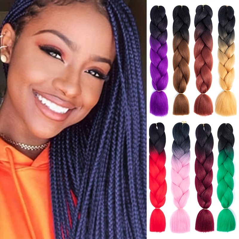 24 Inches Jumbo Braid Synthetic Braiding Hair Ombre Jumbo Hair Extension For Women Diy Hair Braids
24 Inches Jumbo Braid Synthetic Braiding Hair Ombre Jumbo Hair Extension For Women Diy Hair Braids