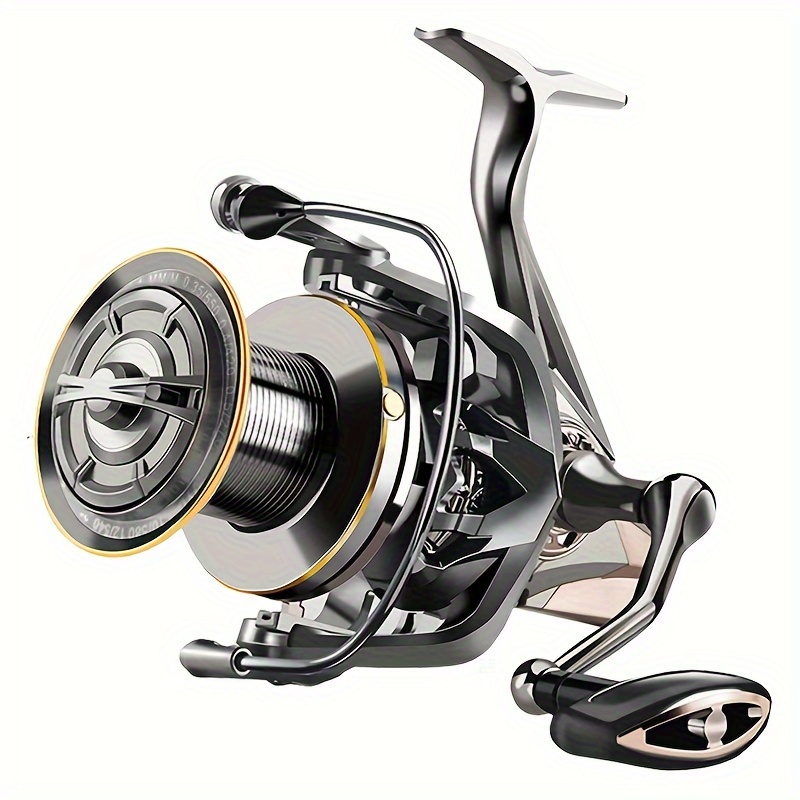 Moulinet 8000-14000 Series Long Shot 4.8:1, 17+1BB en acier inoxydable avec une de traction maximale de 55 lb/24,95 kg, idéal pour la pêche en eau salée.
Moulinet 8000-14000 Series Long Shot 4.8:1, 17+1BB en acier inoxydable avec une de traction maximale de 55 lb/24,95 kg, idéal pour la pêche en eau salée.