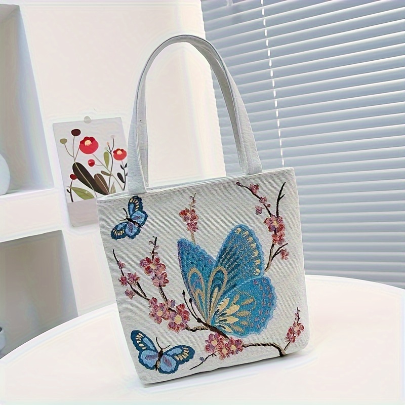 Vintage Ethnic Style Tote Bag, Retro Embroidered Shoulder Bag, Women's Boho Handbag & Purse
Vintage Ethnic Style Tote Bag, Retro Embroidered Shoulder Bag, Women's Boho Handbag & Purse