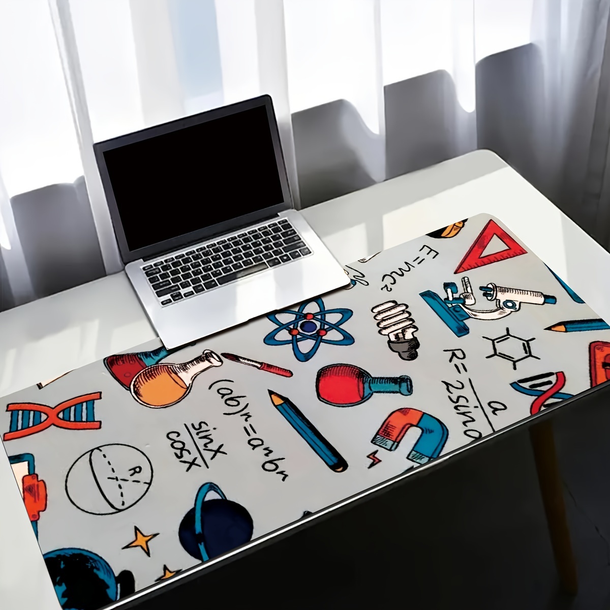 1 Piece Of Chemical Diagram Large Mouse Pad, Ultra-thin Gaming Mouse Pad, Extended Table Pad, Non Slip Rubber Base Keyboard Pad, Large And Long Computer Pad For Table Use
1 Piece Of Chemical Diagram Large Mouse Pad, Ultra-thin Gaming Mouse Pad, Extended Table Pad, Non Slip Rubber Base Keyboard Pad, Large And Long Computer Pad For Table Use