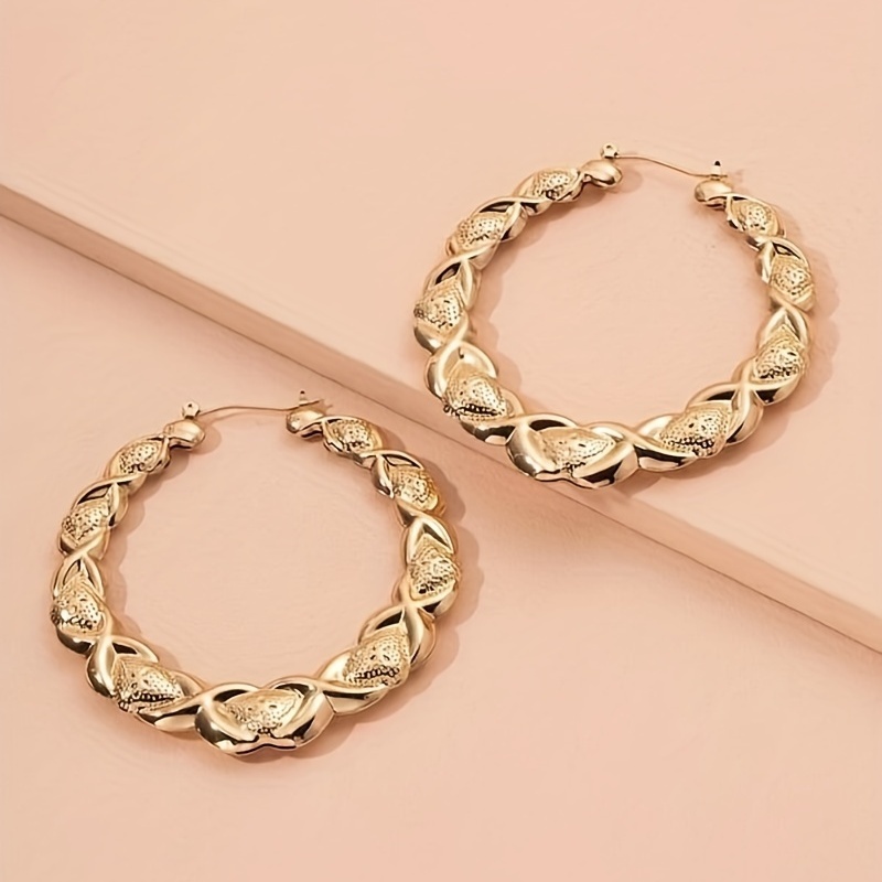 Vintage Hoop Earrings Punk Boho Style Plated Jewelry Music Festival Club Engagement Accessories
Vintage Hoop Earrings Punk Boho Style Plated Jewelry Music Festival Club Engagement Accessories