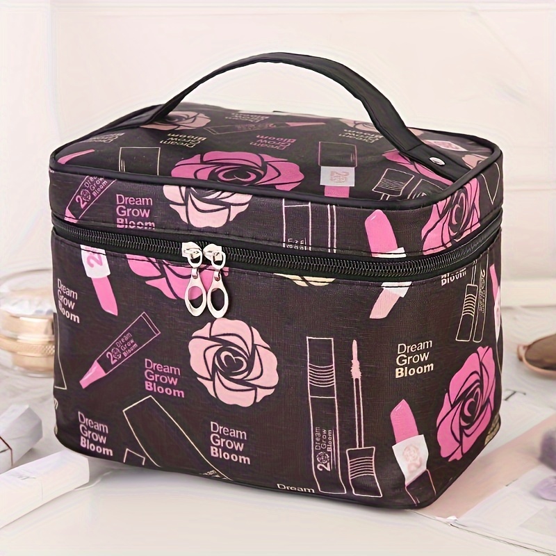 Large Capacity Makeup Bag Hand Wash Bag, Casual Versatile Multi Functional For Outdoor Travel
Large Capacity Makeup Bag Hand Wash Bag, Casual Versatile Multi Functional For Outdoor Travel