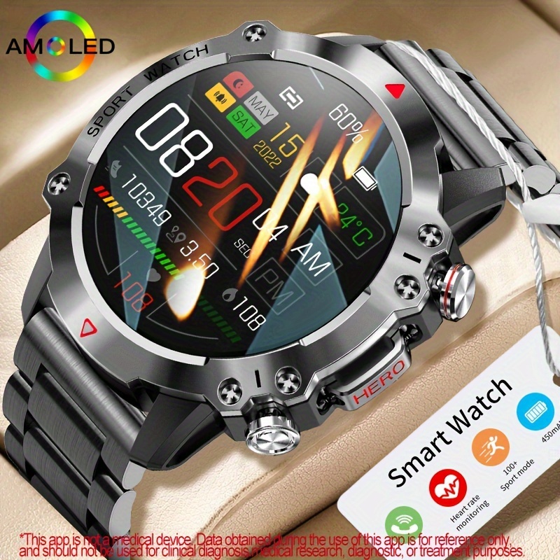 Montre À Écran HD LIGE Pour Hommes, Appel Sans Fil, Montre De Suivi De Sports De Plein Air Étanche
Montre À Écran HD LIGE Pour Hommes, Appel Sans Fil, Montre De Suivi De Sports De Plein Air Étanche