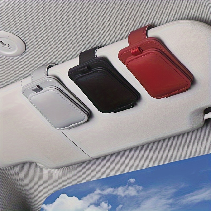 Car Glasses Case Sun Visor Sunglasses Clip, Car Interior Owner Driving Glasses Clip, Sunglasses Car Storage Box, Glasses Holder
Car Glasses Case Sun Visor Sunglasses Clip, Car Interior Owner Driving Glasses Clip, Sunglasses Car Storage Box, Glasses Holder