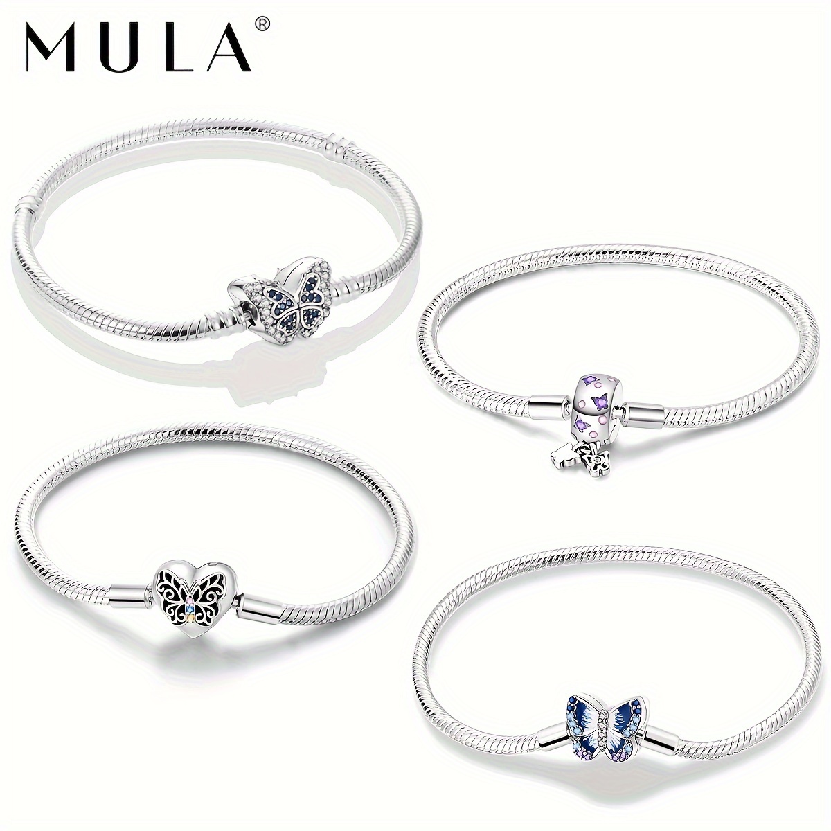 1pc 925 Silver Plated Colored Zircon Butterfly Charm Fit Original Bracelet Necklace Diy Women Jewelry Holiday Party Gift For Women Girl
1pc 925 Silver Plated Colored Zircon Butterfly Charm Fit Original Bracelet Necklace Diy Women Jewelry Holiday Party Gift For Women Girl