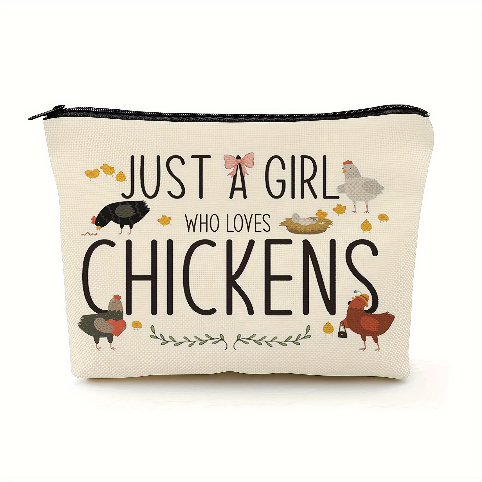 Chicken Makeup Bag Chicken Gifts For Chicken Lovers Women Chicken Stuff Merch Animal Lover Farmer Just A Who Loves Chickens
Chicken Makeup Bag Chicken Gifts For Chicken Lovers Women Chicken Stuff Merch Animal Lover Farmer Just A Who Loves Chickens