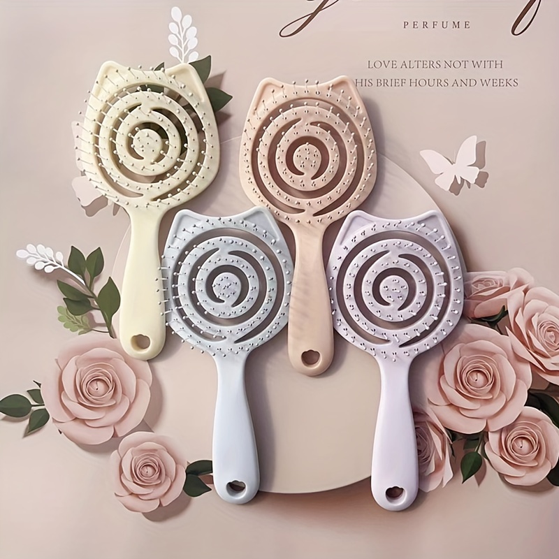 1pc Cartoon Car Ear Design Hair Comb Hollow Out Hairdressing Comb Candy Color Detangling Hair Comb
1pc Cartoon Car Ear Design Hair Comb Hollow Out Hairdressing Comb Candy Color Detangling Hair Comb