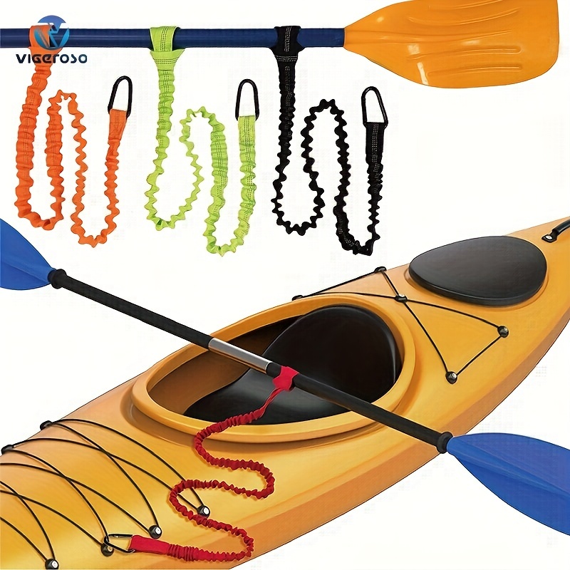 Durable Kayak Paddle Leash With Safety Hook - Coiled Lanyard Tie Rope For Canoe And Rowing Boat Safety - Anti-lost Rope - Available In Black, Orange, And Fluorescent Green
Durable Kayak Paddle Leash With Safety Hook - Coiled Lanyard Tie Rope For Canoe And Rowing Boat Safety - Anti-lost Rope - Available In Black, Orange, And Fluorescent Green