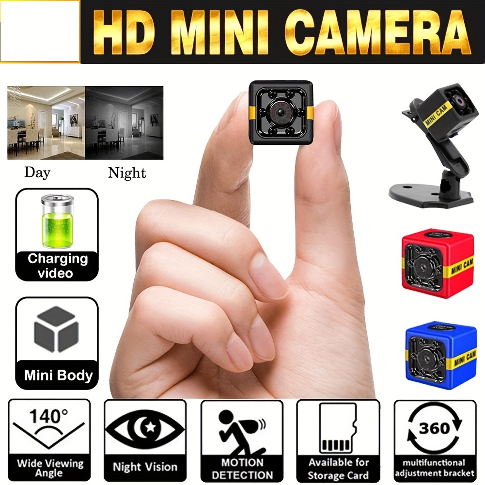 

Capture Every Moment With This Ultra Portable Mini Camera - Full Hd Night Vision & Motion Detection!