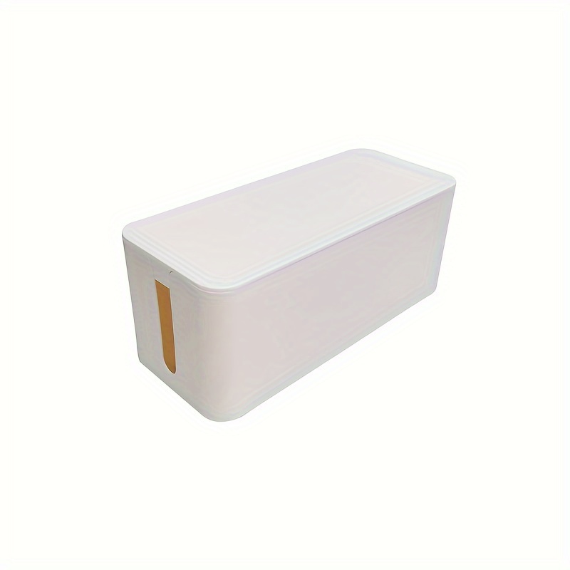 1pc Cable Management Box Cable Organizer Box To Hide Wires & Power Strips | Tv Cord Organizer Box, Aesthetic Room Decor, Home Decor, Kitchen Accessories, Bathroom Decor, Bedroom Decor
1pc Cable Management Box Cable Organizer Box To Hide Wires & Power Strips | Tv Cord Organizer Box, Aesthetic Room Decor, Home Decor, Kitchen Accessories, Bathroom Decor, Bedroom Decor