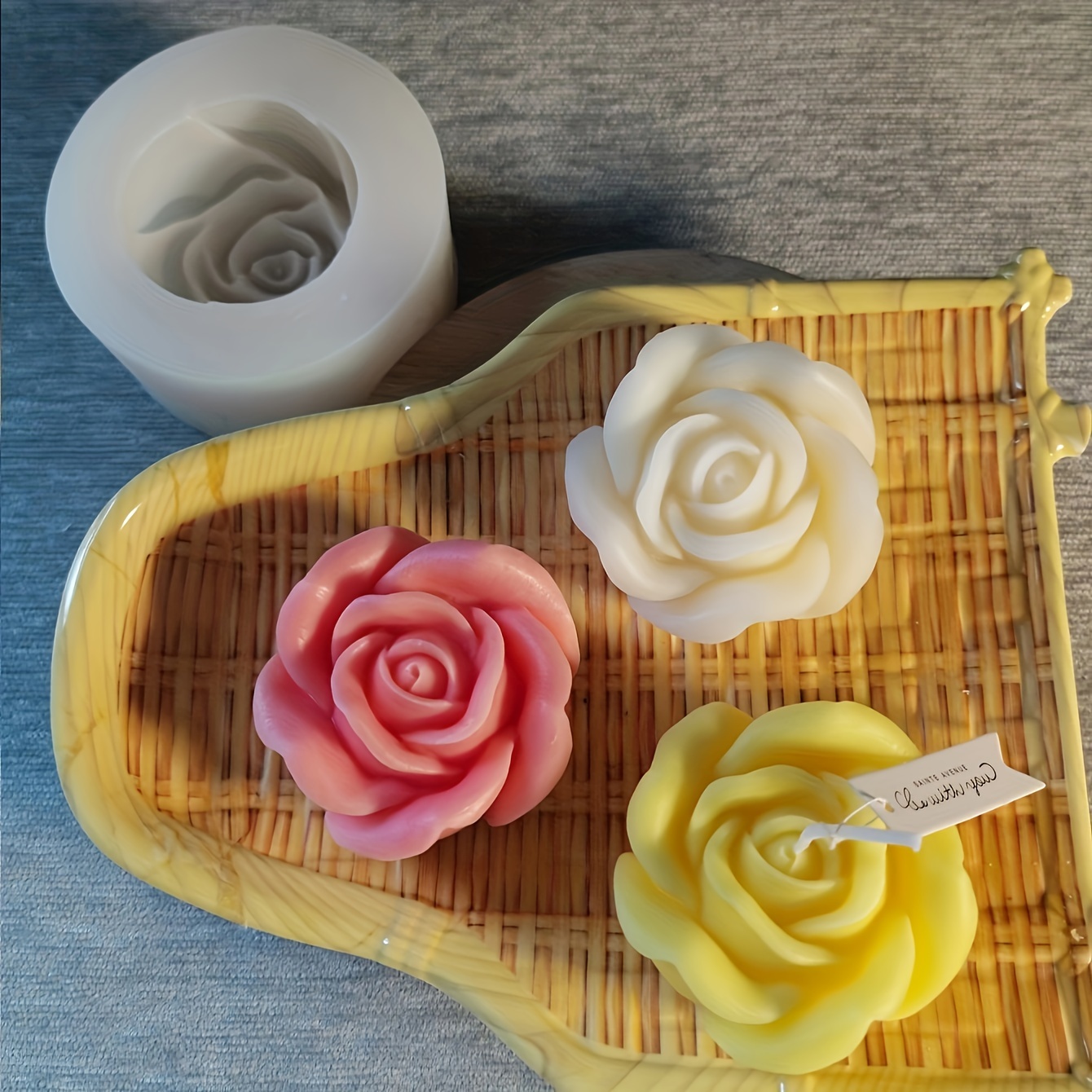 Silicone Candle Mold, Diy Crafting, Reusable, , For Wax, Soap, Chocolate, Baking, Home Decor, Kitchen Tools
Silicone Candle Mold, Diy Crafting, Reusable, , For Wax, Soap, Chocolate, Baking, Home Decor, Kitchen Tools