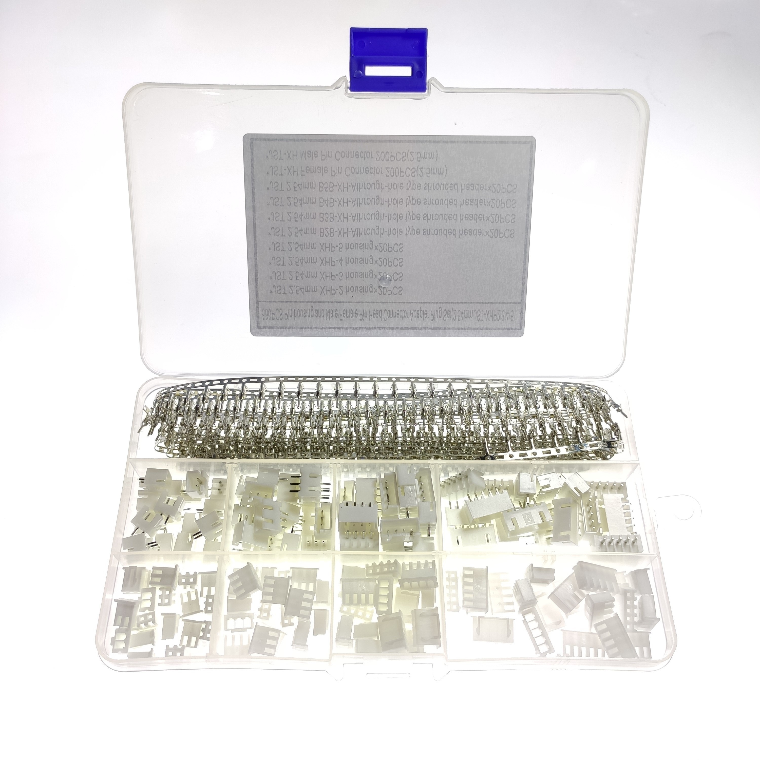 560pcs Terminal 2 5Pin XH 2 54mm Connecteur De Boîtier Mâle Femelle En