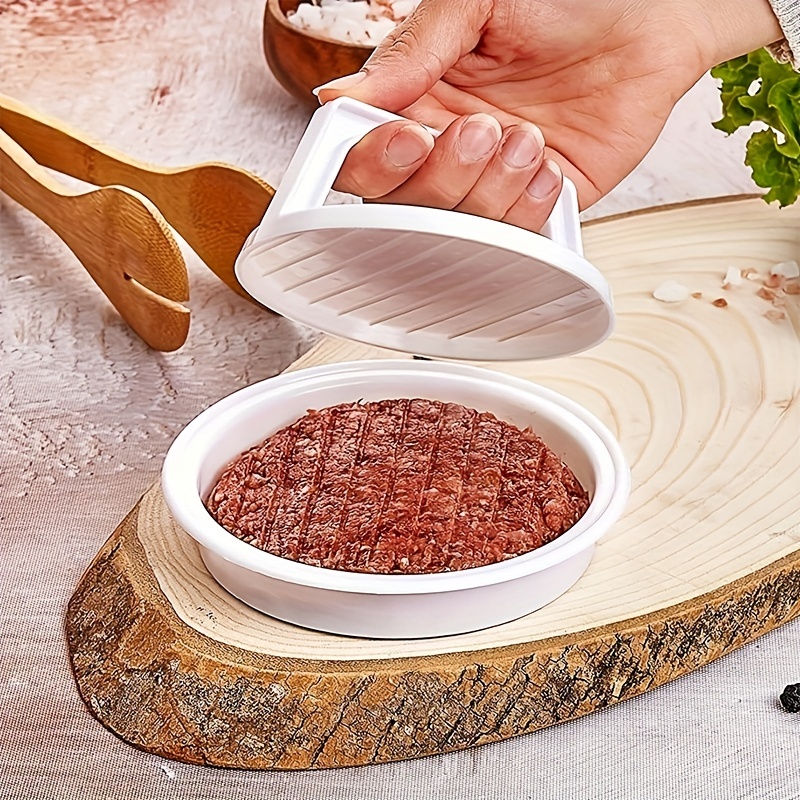 1pc Burger Press Multifunctional Meat Press Plastic Hamburger Press Meat Cake Mold Kitchen Tools Manual
1pc Burger Press Multifunctional Meat Press Plastic Hamburger Press Meat Cake Mold Kitchen Tools Manual
