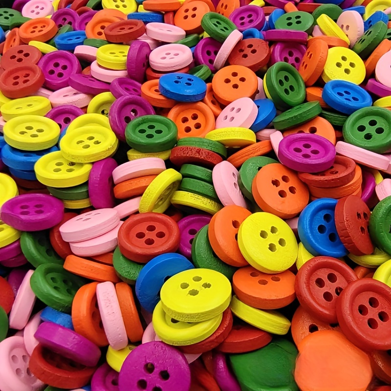 50/100pcs 1.5cm/0.45inch Mix Color Wooden Button 4holes Diy Craft Buttons, Diy Clothing Decoration
50/100pcs 1.5cm/0.45inch Mix Color Wooden Button 4holes Diy Craft Buttons, Diy Clothing Decoration