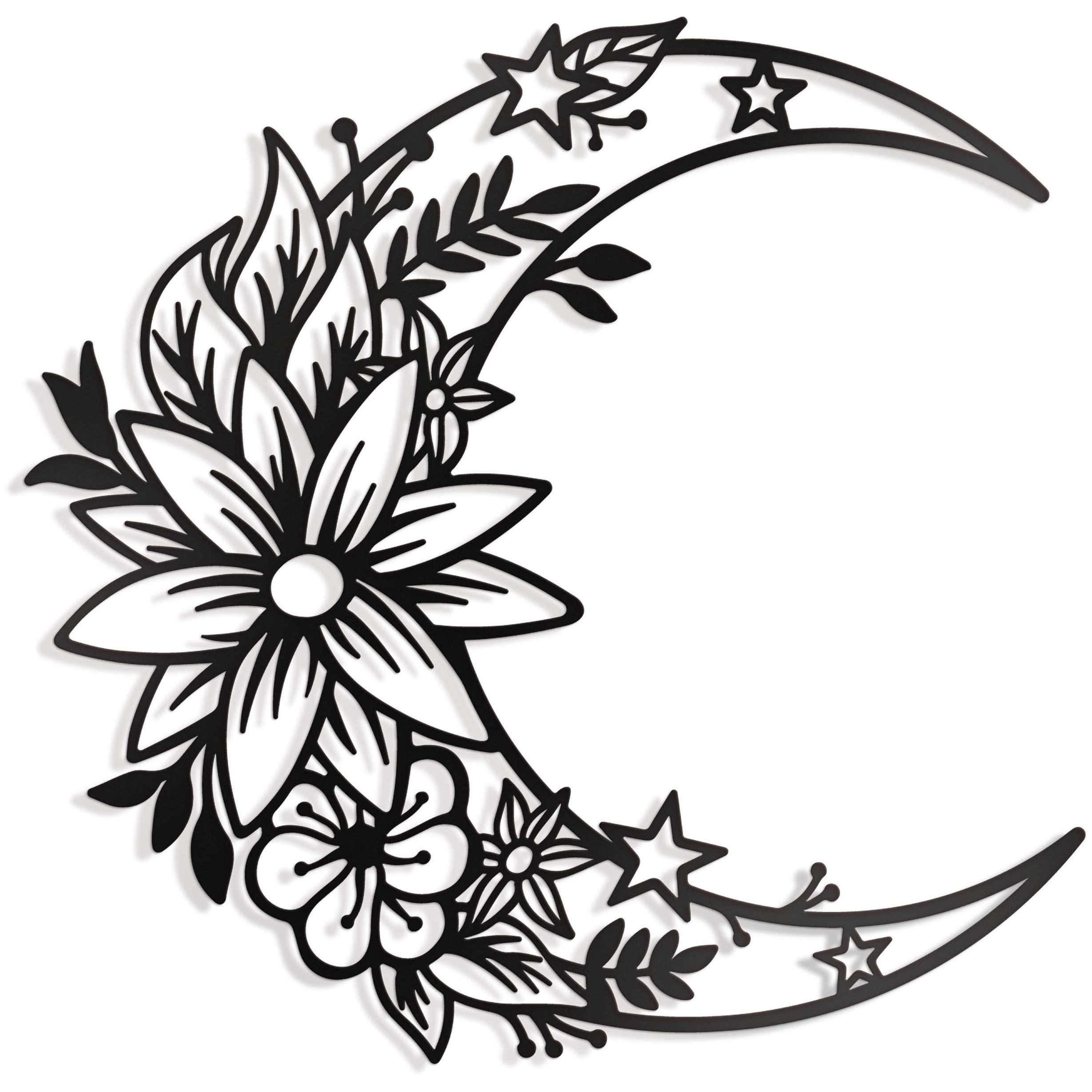 Unique Moon Metal Flower Art: Bohemian Big Flower Moon And Star Wall Sign For Home Decor, Celebration, Wedding, And Creative Gifts
Unique Moon Metal Flower Art: Bohemian Big Flower Moon And Star Wall Sign For Home Decor, Celebration, Wedding, And Creative Gifts
