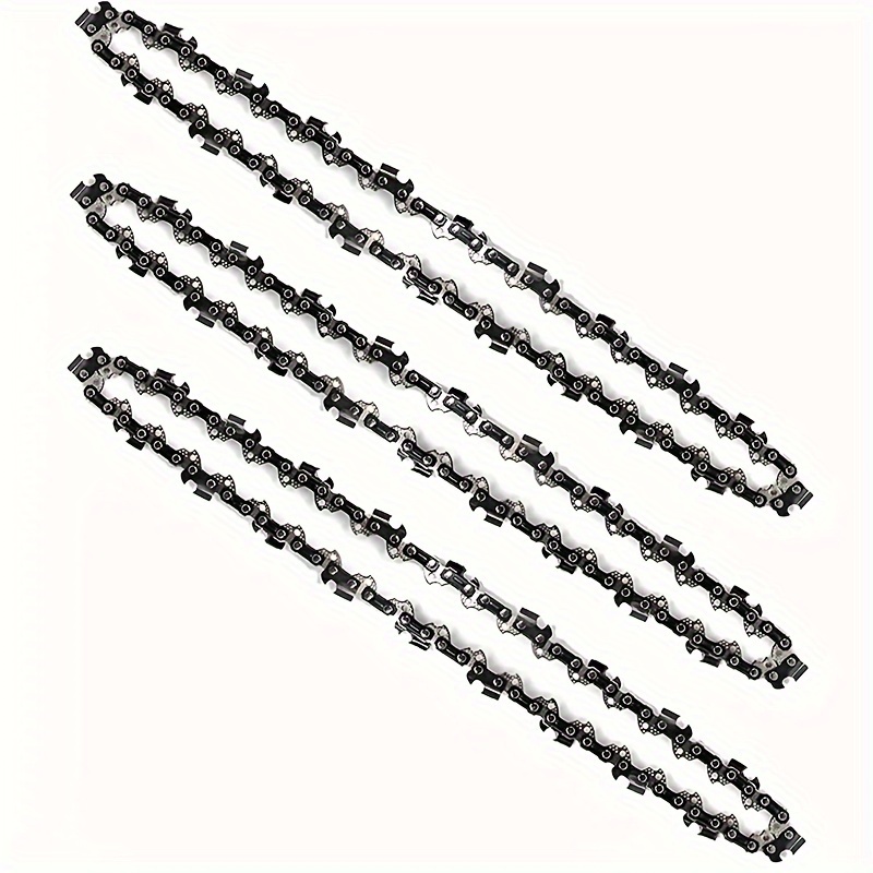 3 Packs 8" Chainsaw Chain 3/8" Lp Pitch.050" Gauge 33 Drive Links, 8" Replacement Pole Saw Chains Compatible For Sun Joe Swj800e Swj806e, Chicago, Portland 62896, Greenworks, Oregon S33
3 Packs 8" Chainsaw Chain 3/8" Lp Pitch.050" Gauge 33 Drive Links, 8" Replacement Pole Saw Chains Compatible For Sun Joe Swj800e Swj806e, Chicago, Portland 62896, Greenworks, Oregon S33