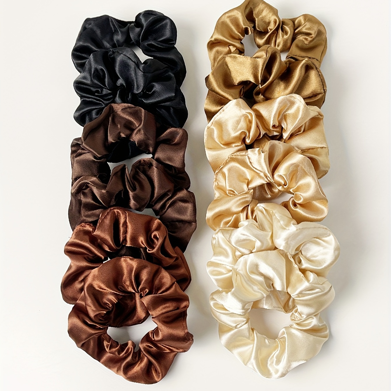 12 Silky Scrunchies Solid Color Hair Tie Elegant Hair Ring For Women Ponytail Holder Hair Accessories
12 Silky Scrunchies Solid Color Hair Tie Elegant Hair Ring For Women Ponytail Holder Hair Accessories