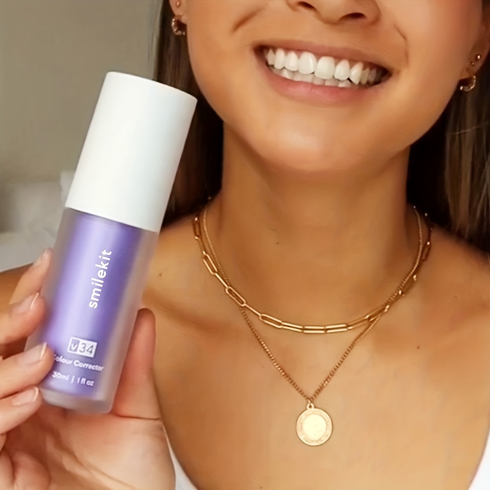 Professional Teeth Whitening Toothpaste - 30ml Mint Flavor - Color And Stain - Improve Tooth Brightness And Freshen Breath
Professional Teeth Whitening Toothpaste - 30ml Mint Flavor - Color And Stain - Improve Tooth Brightness And Freshen Breath