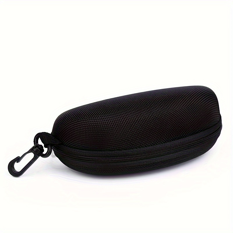 Trendy Simple Black Glasses Zipper Case, Large Convenient Portable Sunglasses Storage Box, Durable Protective Container, Eyewear Accessories For Outdoor Sports
Trendy Simple Black Glasses Zipper Case, Large Convenient Portable Sunglasses Storage Box, Durable Protective Container, Eyewear Accessories For Outdoor Sports