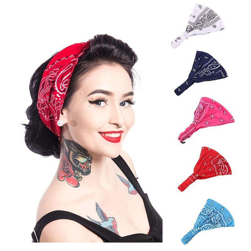 1pc Boho Printed Headband Vintage Wide Brimmed Hair Band Vintage Hair Styling Accessories For Women
1pc Boho Printed Headband Vintage Wide Brimmed Hair Band Vintage Hair Styling Accessories For Women