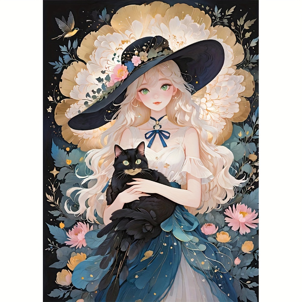 1pc Large Size 30x40cm/11.8x15.7in Without Frame Diy 5d Diamond Painting, The Flower Fairy, Full Rhinestone Painting, Diamond Art Embroidery Kits, Handmade Home Room Office Wall Decor
1pc Large Size 30x40cm/11.8x15.7in Without Frame Diy 5d Diamond Painting, The Flower Fairy, Full Rhinestone Painting, Diamond Art Embroidery Kits, Handmade Home Room Office Wall Decor