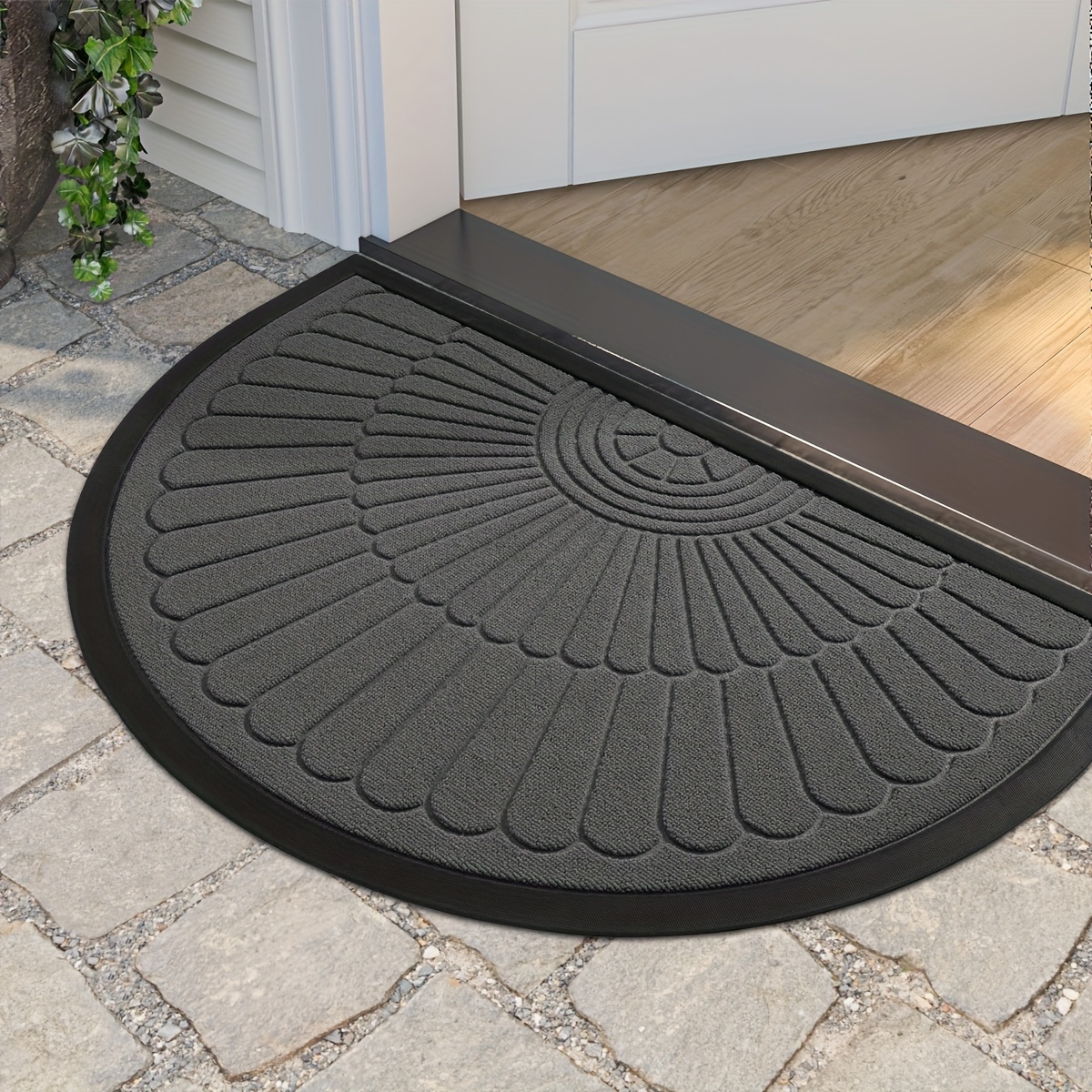 DEXI Tapis de Porte -Rond - Antidérapant, Tapis de en Caoutchouc pour Intérieur/Extérieur, Tapis d'Entrée à Profil Bas pour à Fort Trafic, Cadeau de Noël Idéal, Tapis de pour Porte d'Entrée, DAJIANG
DEXI Tapis de Porte -Rond - Antidérapant, Tapis de en Caoutchouc pour Intérieur/Extérieur, Tapis d'Entrée à Profil Bas pour à Fort Trafic, Cadeau de Noël Idéal, Tapis de pour Porte d'Entrée, DAJIANG
