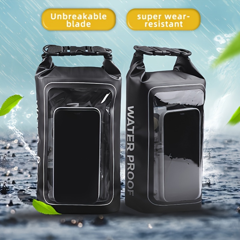 Sac Étanche Portable D'extérieur, Sac Étanche Pliable Pour Écran Tactile De Téléphone Portable 2L, Essentiels Pour La Natation, La Pêche, Le Rafting, Les Voyages
Sac Étanche Portable D'extérieur, Sac Étanche Pliable Pour Écran Tactile De Téléphone Portable 2L, Essentiels Pour La Natation, La Pêche, Le Rafting, Les Voyages