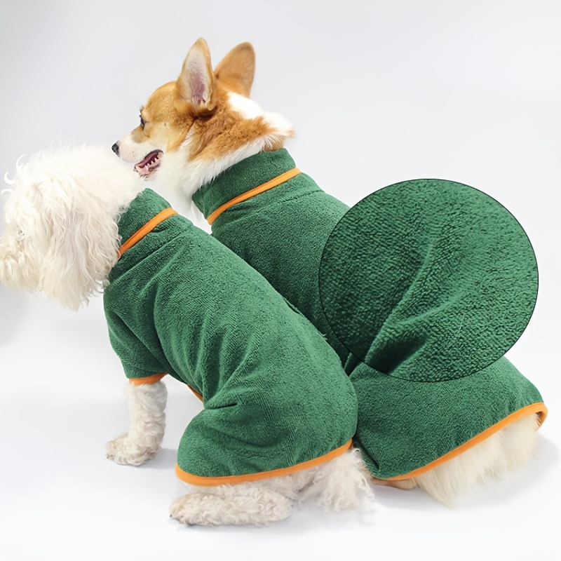 1pc Peignoir Pour Animal de Compagnie, Serviette de Corps En Microfibre Pour Chien, À Séchage Rapide Et Très Absorbante, Serviette de Bain Douce Pour Chien Avec Col Et Taille Réglables
1pc Peignoir Pour Animal de Compagnie, Serviette de Corps En Microfibre Pour Chien, À Séchage Rapide Et Très Absorbante, Serviette de Bain Douce Pour Chien Avec Col Et Taille Réglables