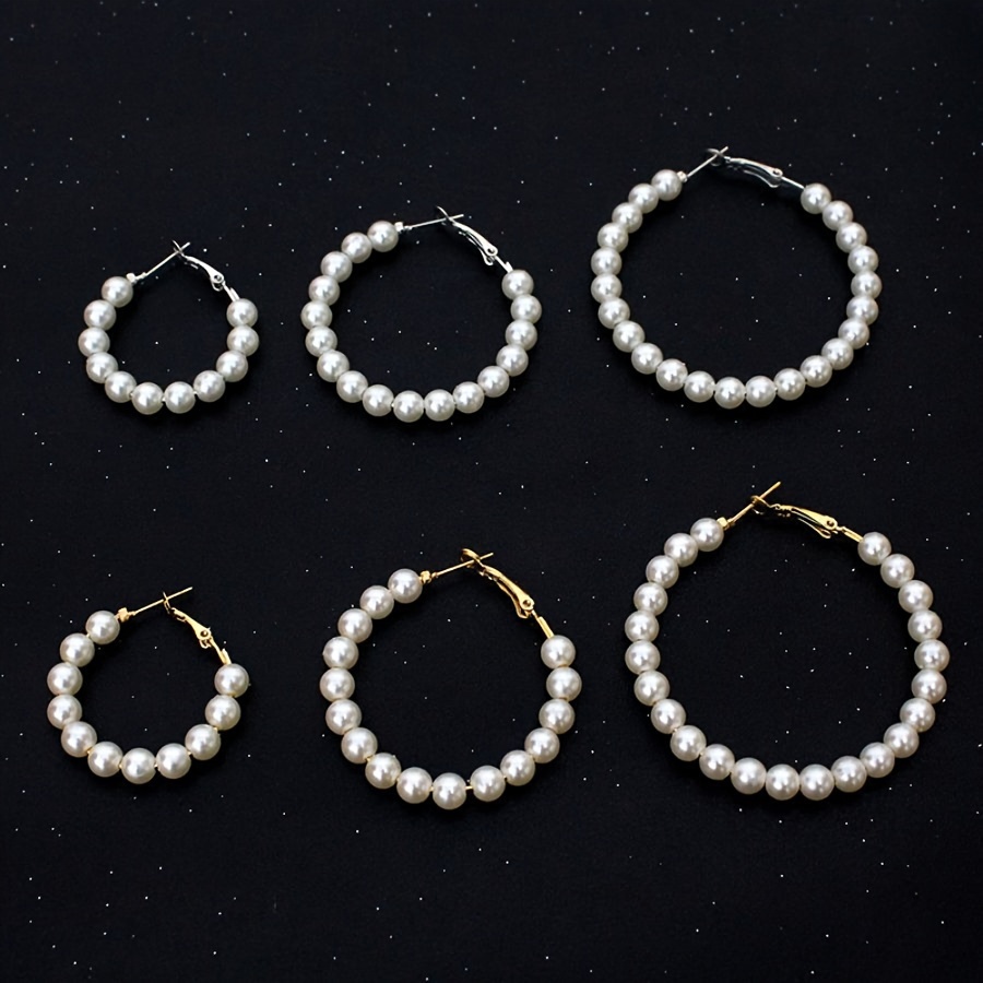 Boucles D'oreilles Vintage En Fausses Perles Fines, Ornements D'oreilles Pour Soirée, Boucles D'oreilles Exquises Pour Femmes
Boucles D'oreilles Vintage En Fausses Perles Fines, Ornements D'oreilles Pour Soirée, Boucles D'oreilles Exquises Pour Femmes