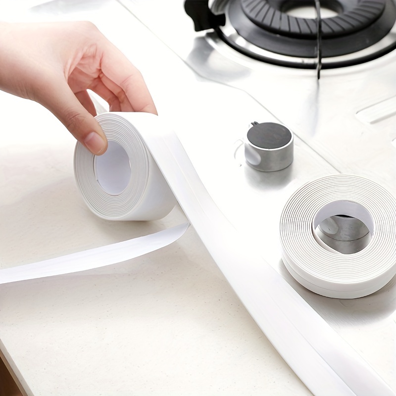 Make Your Bathroom Waterproof With This Self-adhesive White Pvc Shower Sink Bath Sealing Strip Tape!
Make Your Bathroom Waterproof With This Self-adhesive White Pvc Shower Sink Bath Sealing Strip Tape!