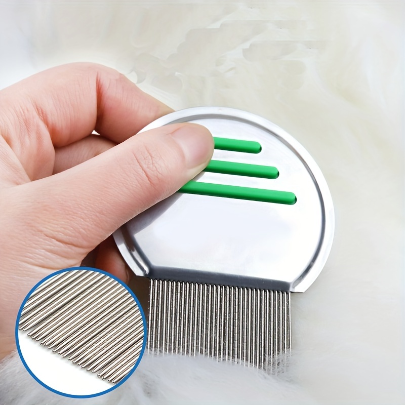 Lice Comb - (pack Of 2) Stainless Steel Professional Lice Combs And Head Lice Treatment To Effectively Get Rid Of Hair Lice And Nits Suitable For Human & Pet
Lice Comb - (pack Of 2) Stainless Steel Professional Lice Combs And Head Lice Treatment To Effectively Get Rid Of Hair Lice And Nits Suitable For Human & Pet