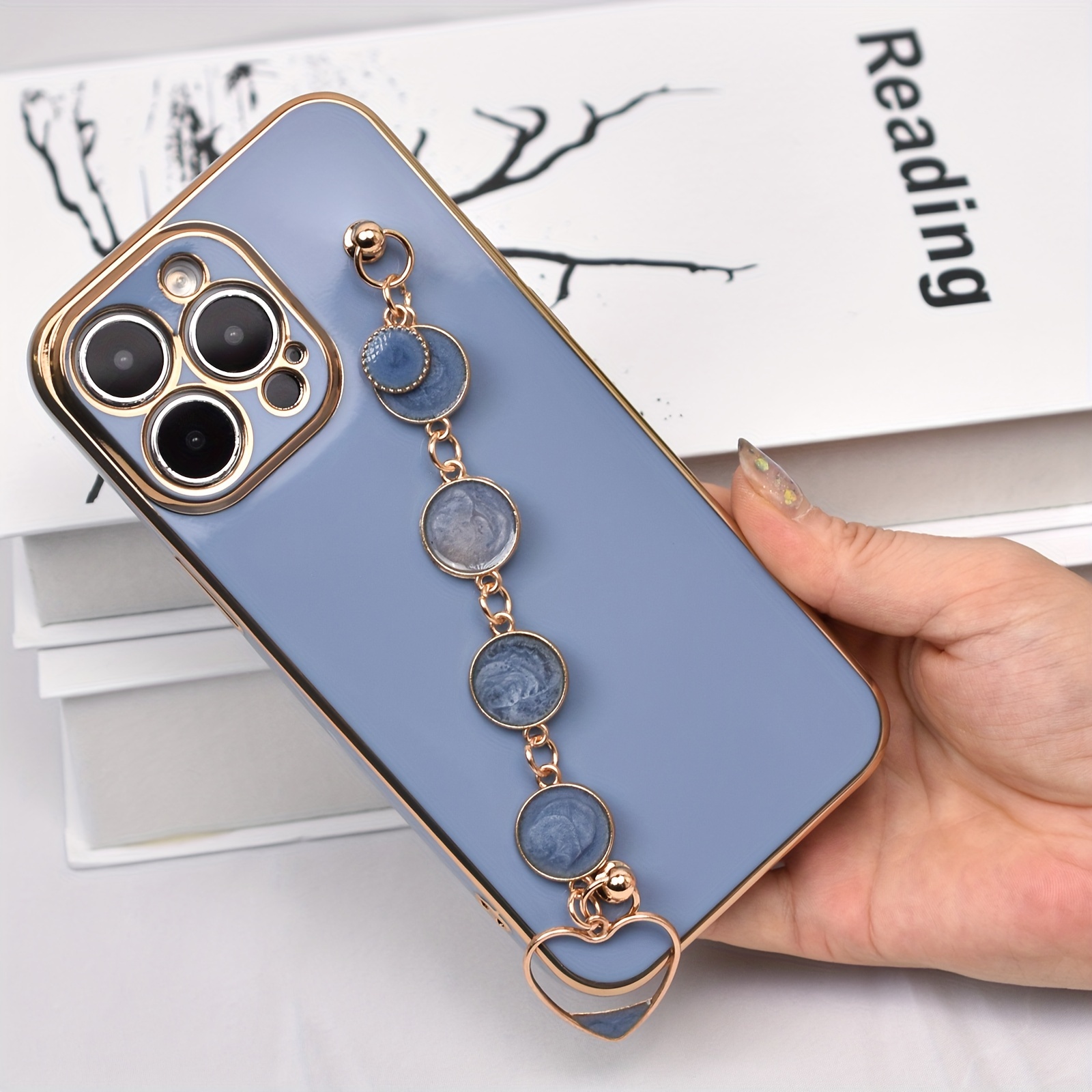 High Quality Dropper Alloy Bracelet, Portable Chain, 14pro13pro Phone Case, Suitable For Apple Electroplating Case
High Quality Dropper Alloy Bracelet, Portable Chain, 14pro13pro Phone Case, Suitable For Apple Electroplating Case