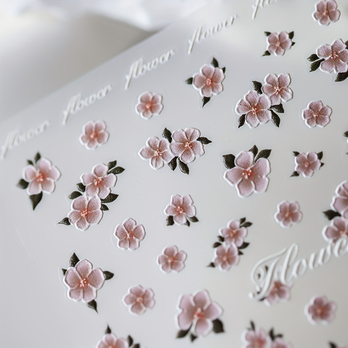 5d Embossed Flower Design Nail Art Stickers, Nail Art Decals For Nail Art Decoration, Self Adhesive Nail Art Supplies For Women And Girls
5d Embossed Flower Design Nail Art Stickers, Nail Art Decals For Nail Art Decoration, Self Adhesive Nail Art Supplies For Women And Girls