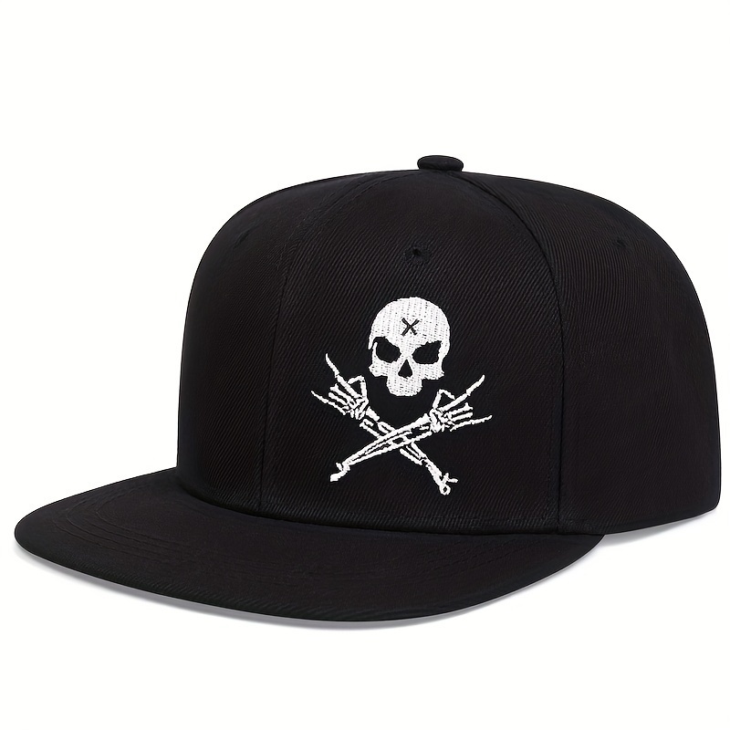 1pc Men's Skull Baseball Cap Adjustable Casual Style Hat For Spring/summer/fall
1pc Men's Skull Baseball Cap Adjustable Casual Style Hat For Spring/summer/fall
