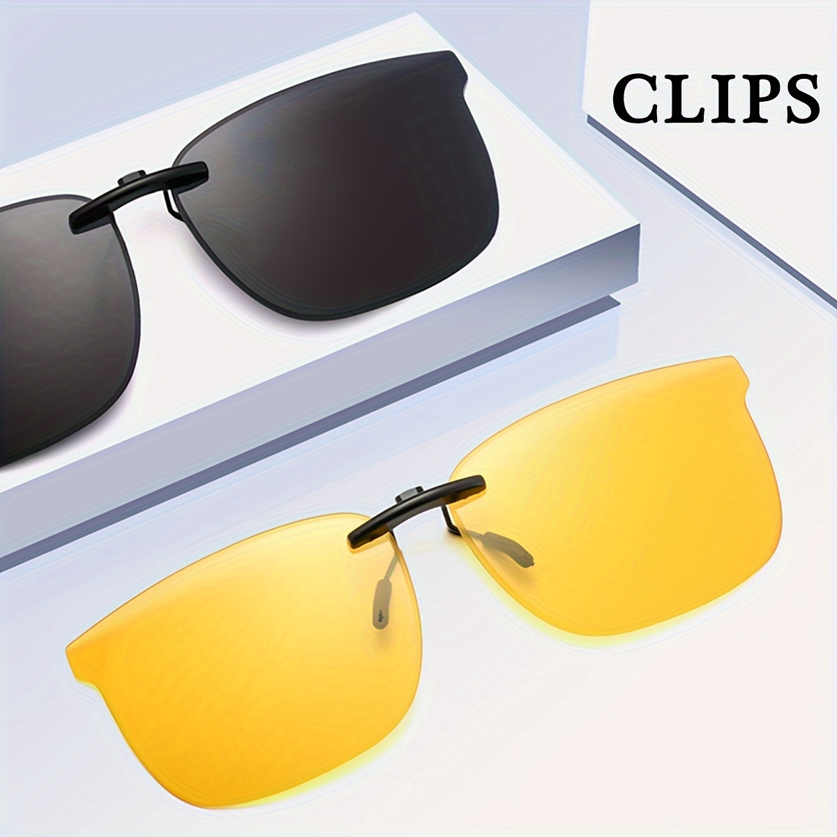 Unisex Fashionable Clip-on Glasses: Suitable For Every Scenario - Fishing, Hiking, Daily Use, And More - No Frames Included
Unisex Fashionable Clip-on Glasses: Suitable For Every Scenario - Fishing, Hiking, Daily Use, And More - No Frames Included