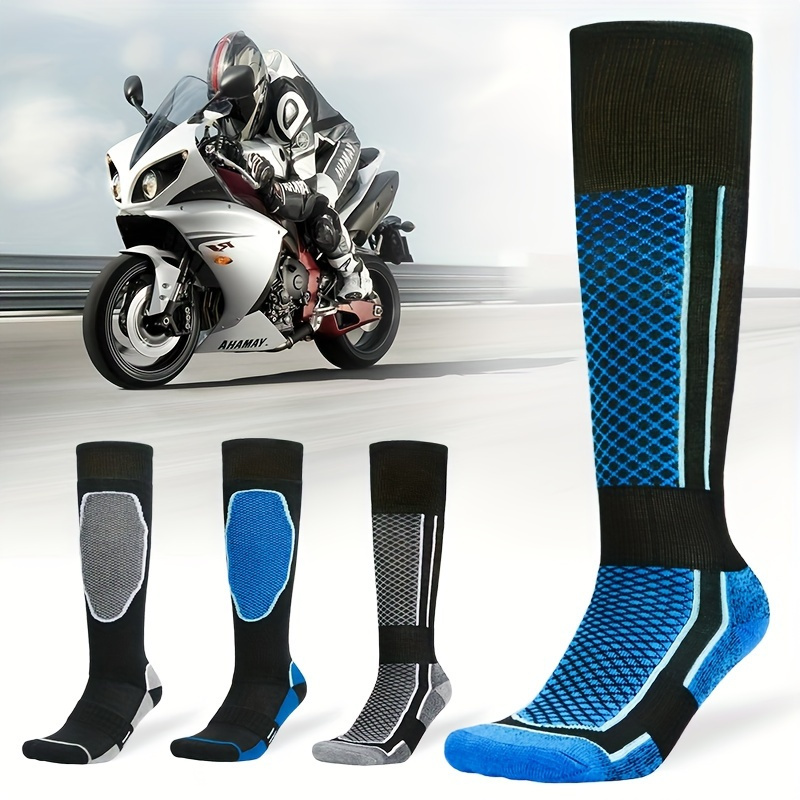 High Tube Motorcycle Socks, Thickened Long Tube Cycling Socks, Towel Bottom, Men's Socks, Shock Absorption, Sweat Absorption, Windproof, Warm Sports Socks
High Tube Motorcycle Socks, Thickened Long Tube Cycling Socks, Towel Bottom, Men's Socks, Shock Absorption, Sweat Absorption, Windproof, Warm Sports Socks