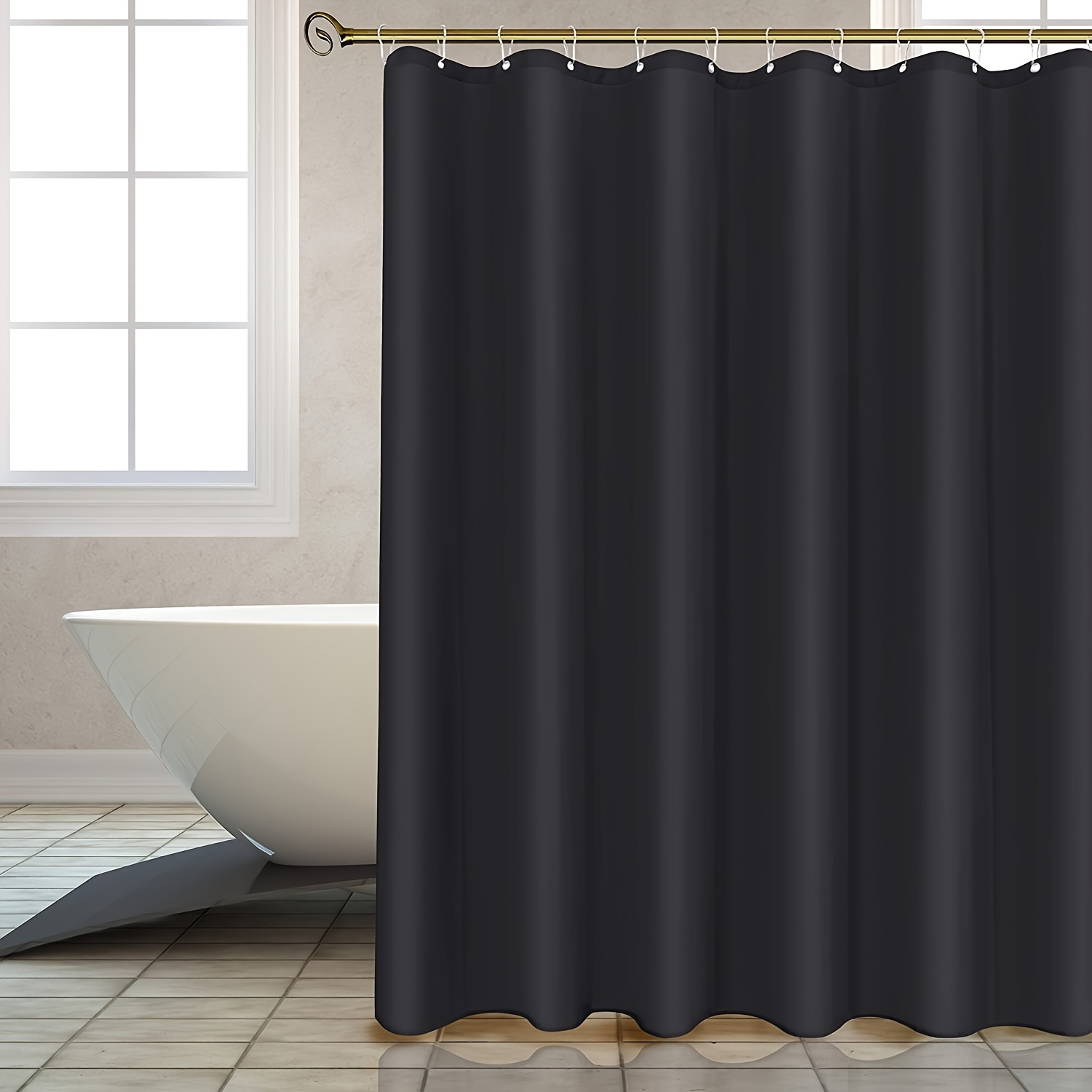 Yusehy Water-resistant Polyester Shower Curtain With Grommet Top, Machine Washable, Soft And Hotel Quality For Bathroom, Pastoral Theme, Universal For All , 71x71 Inch
Yusehy Water-resistant Polyester Shower Curtain With Grommet Top, Machine Washable, Soft And Hotel Quality For Bathroom, Pastoral Theme, Universal For All , 71x71 Inch