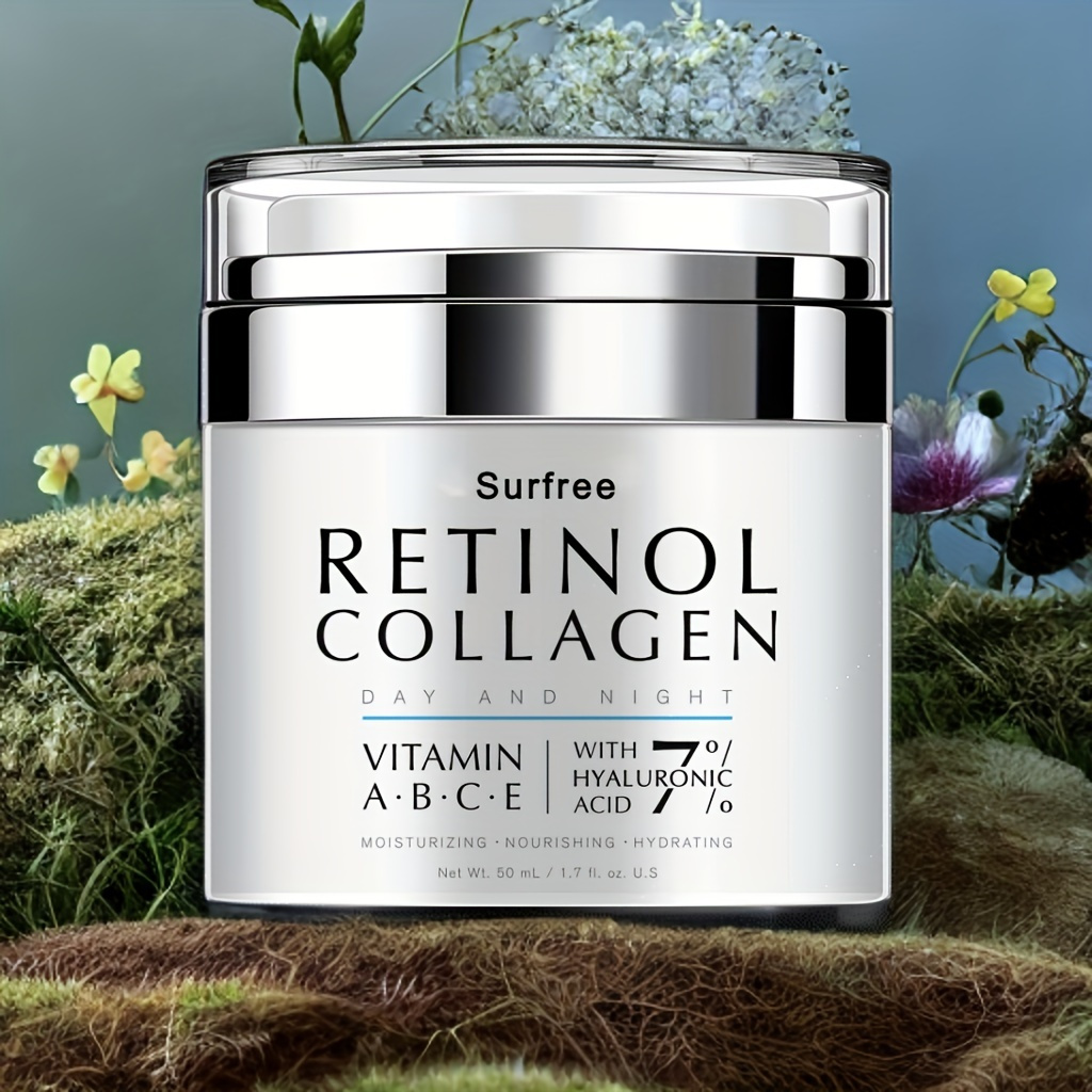 50ml Retinol Cream For Face Night And Day, Skin Cream With Retinol Collagen Face Cream, Vitamin C Moisturizer, Retinol Moisturizer For Face Sensitive Skin
50ml Retinol Cream For Face Night And Day, Skin Cream With Retinol Collagen Face Cream, Vitamin C Moisturizer, Retinol Moisturizer For Face Sensitive Skin