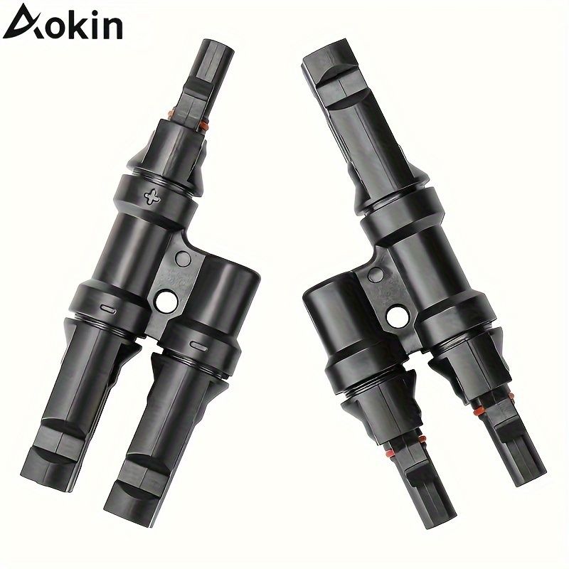 1 Pair Solar Branch Connectors Y Connector For Parallel Connection Between Solar Panels Fmm+mff
1 Pair Solar Branch Connectors Y Connector For Parallel Connection Between Solar Panels Fmm+mff